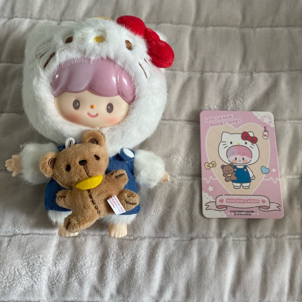 Zzoton Sanrio Hello Kitty Doll with Bear